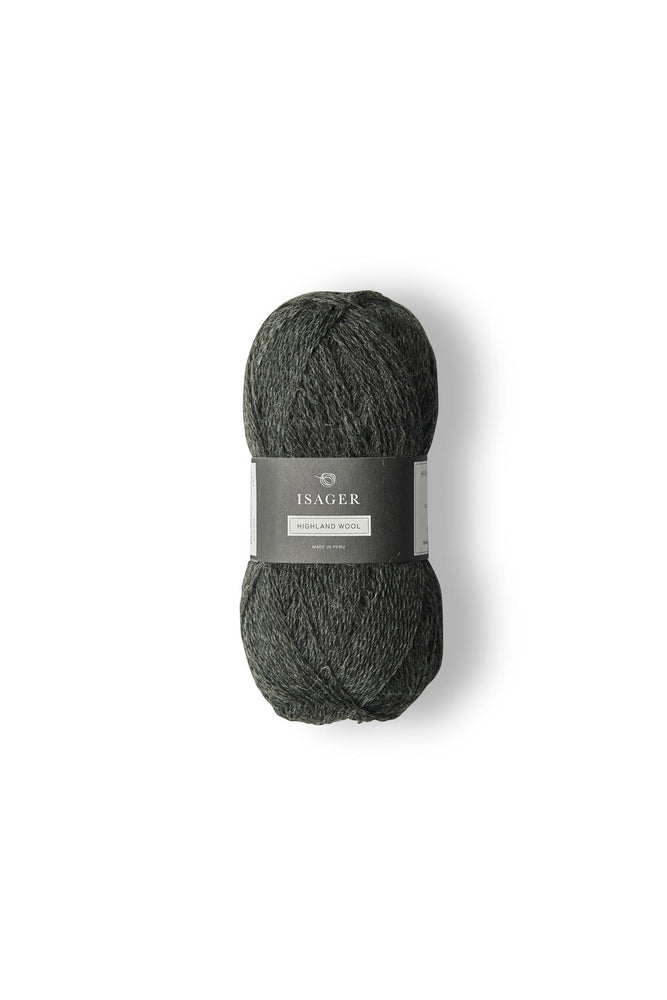 CHARCOAL -	Highland Wool - Isager - Garntopia