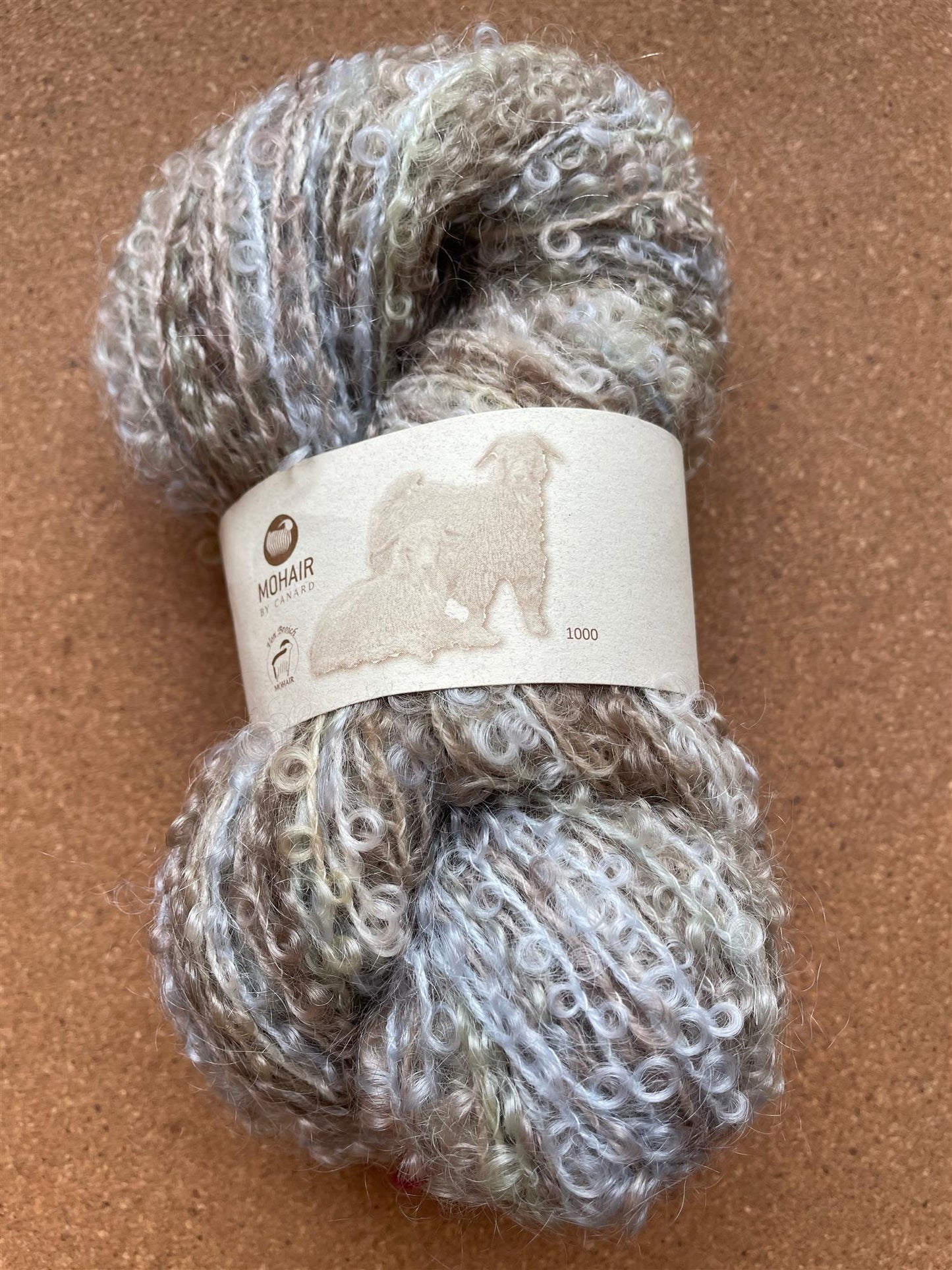 1071LE Strandskaller mix -	Mohair Bouclé Mix - Mohair by Canard - Garntopia