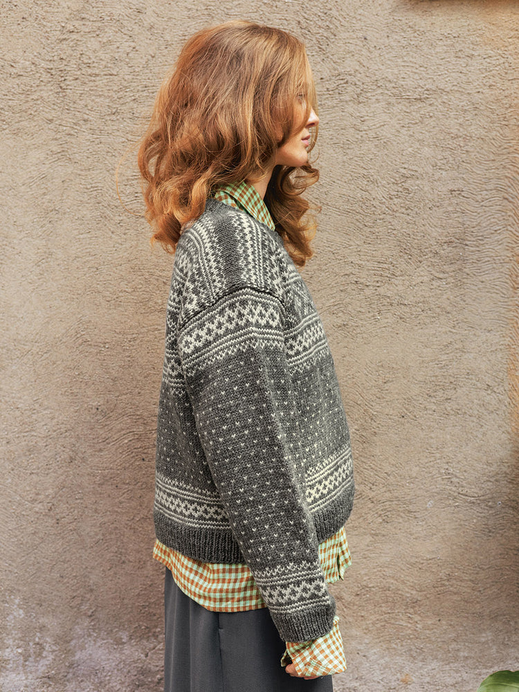 2510 - Norske Ikoner Voksen - NR. 6 SETESDALKOFTE DAME - Sandnes garn - Garntopia