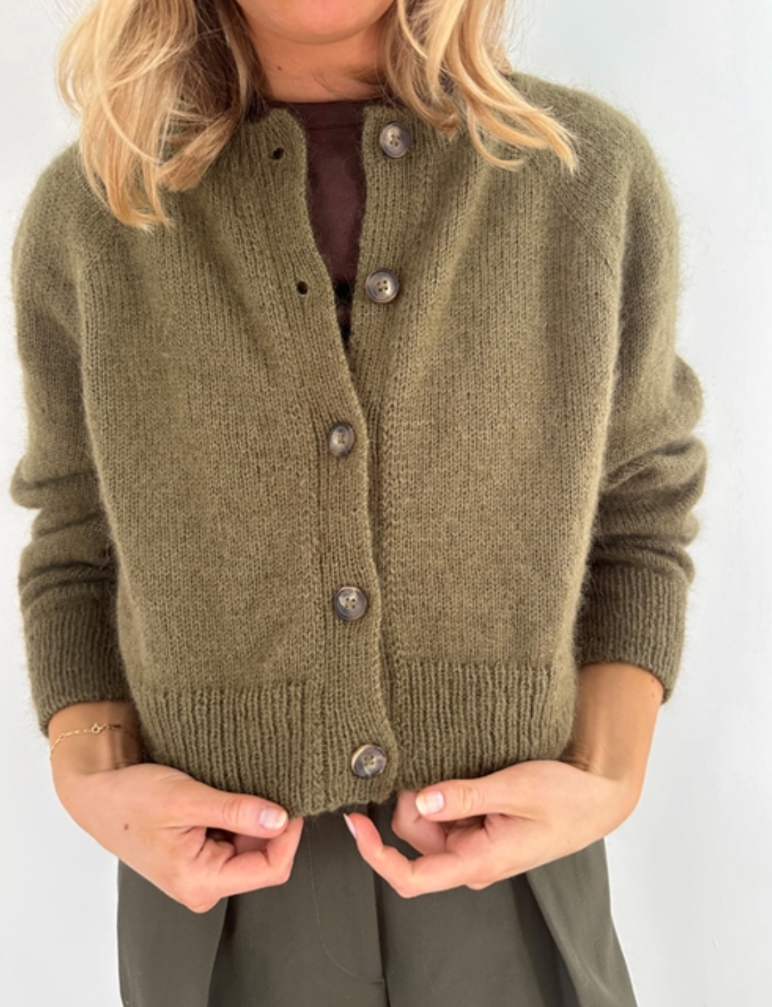 Le Knit - Darcy Cardigan - Papir - Lene Holme Samsøe - Garntopia