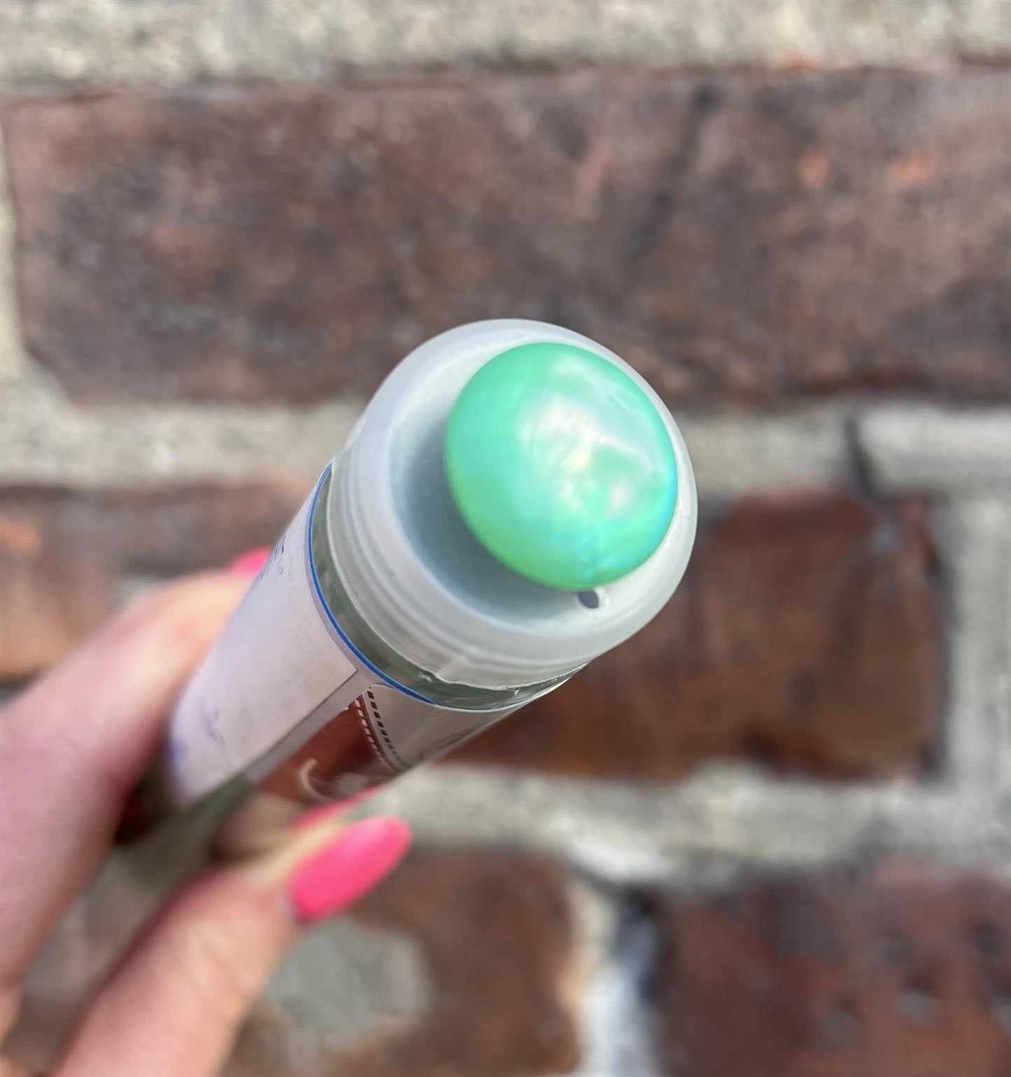 Runde plastknapper - 18 mm - Grønn - Hjelmtvedt - Garntopia