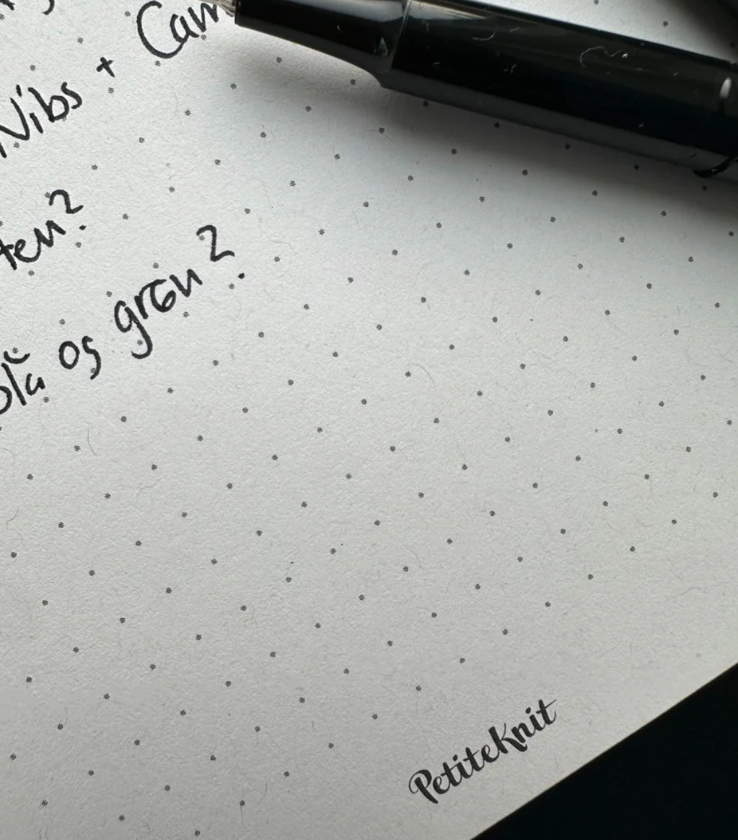 Notatblokk - bullets - A5 - PetiteKnit - Garntopia