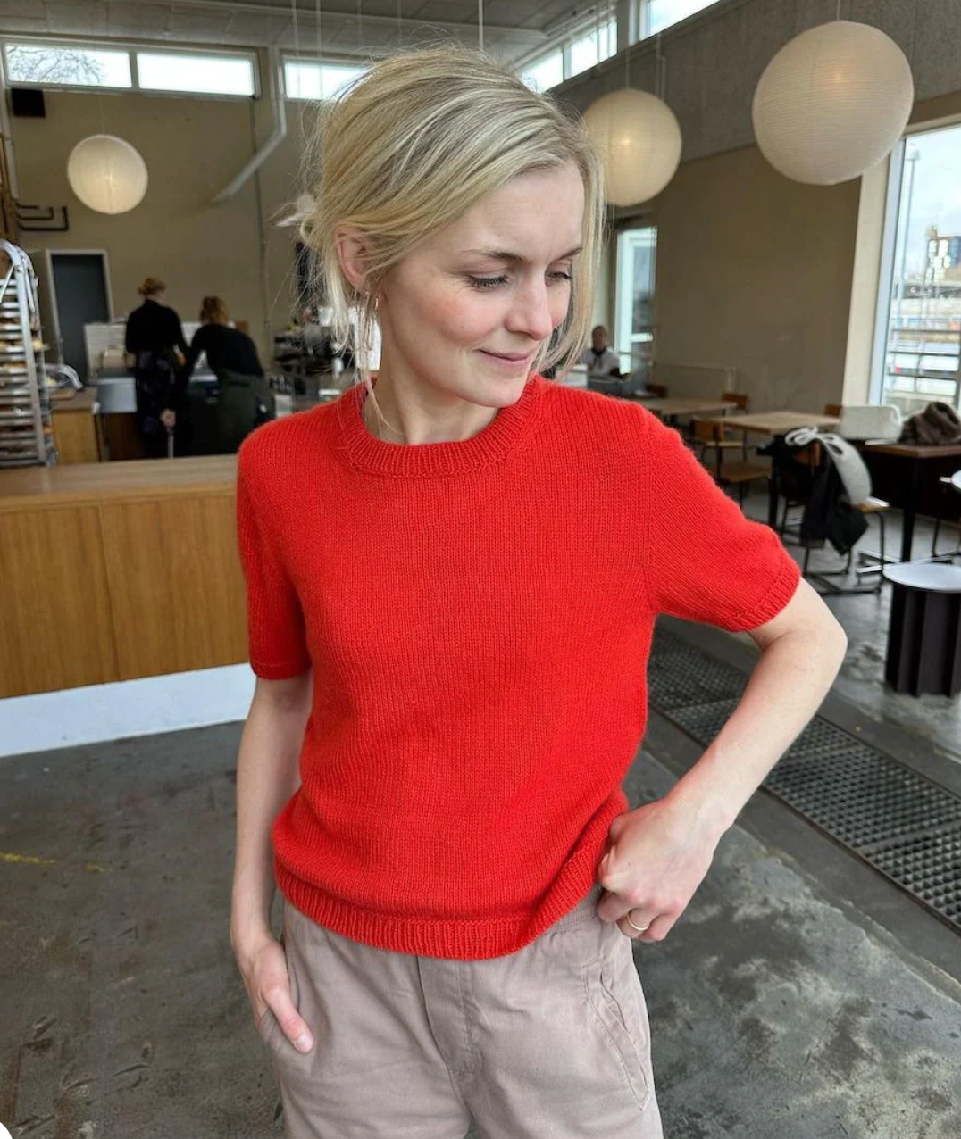 Poppy Tee - Papir - PetiteKnit - Garntopia