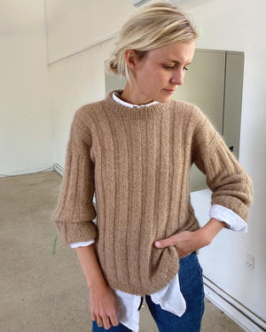 Stripes On Long Sweater - Paper