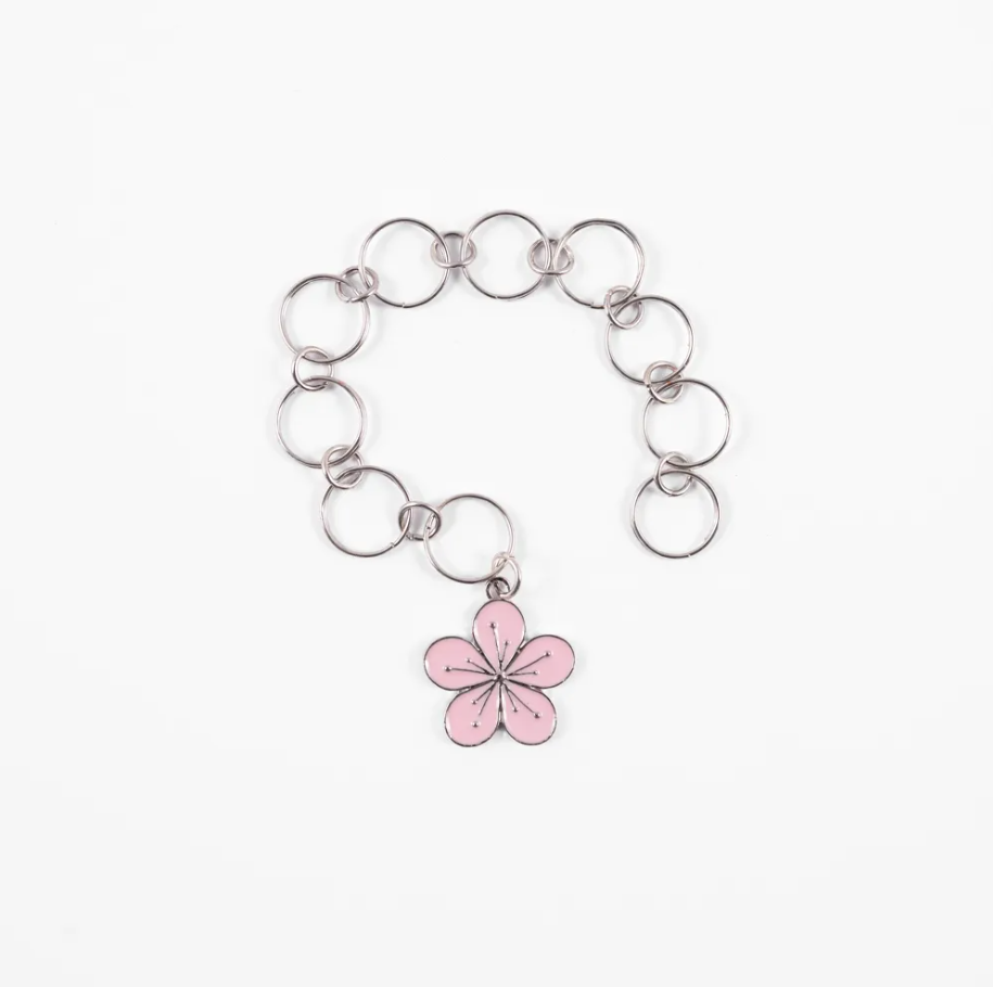 Strikkefisk - Blomst Rosa - Kort & Godt - Garntopia