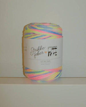 132 Konfetti -	Litt Mye Garn