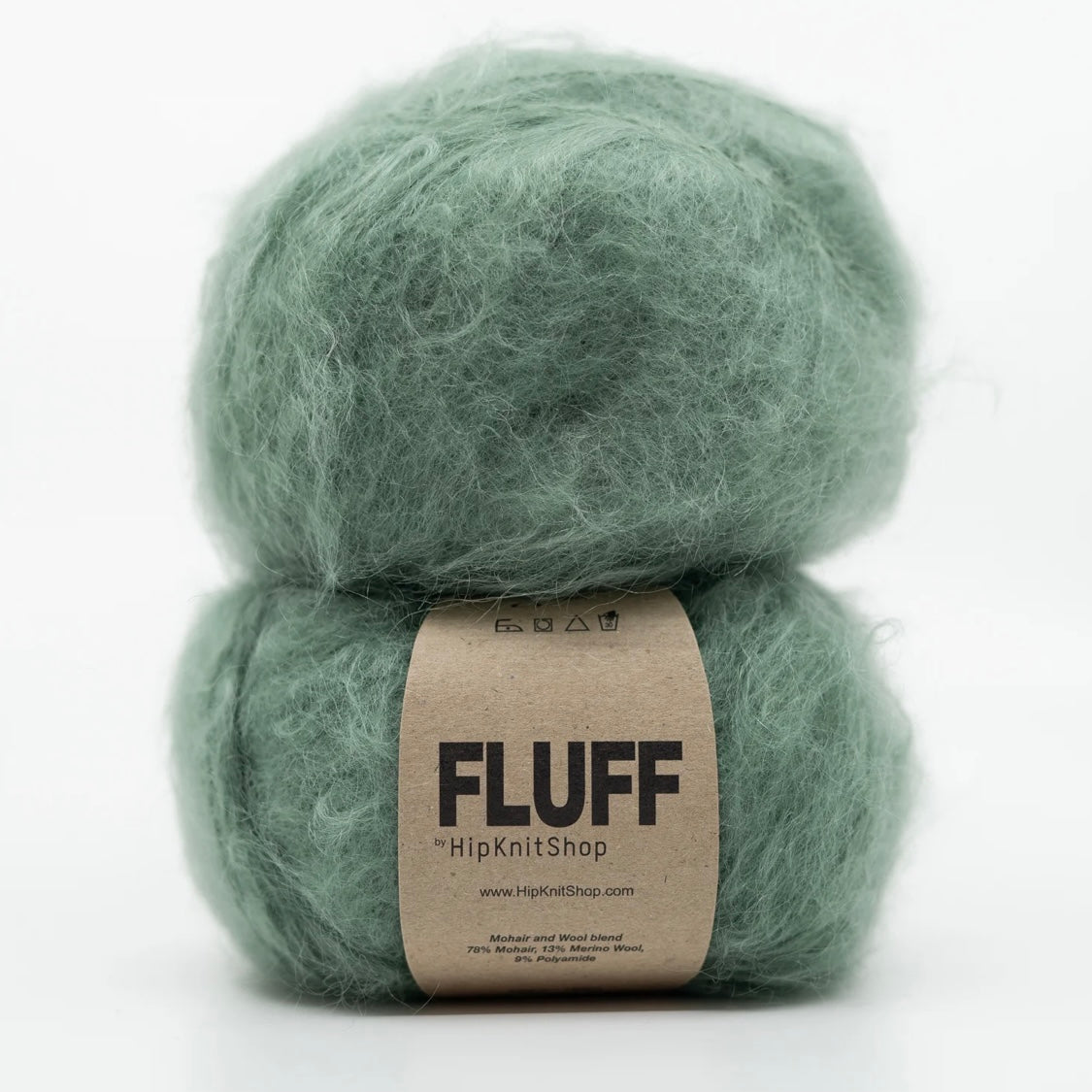 Forest Spring Green - Fluff - HipKnitShop - Garntopia