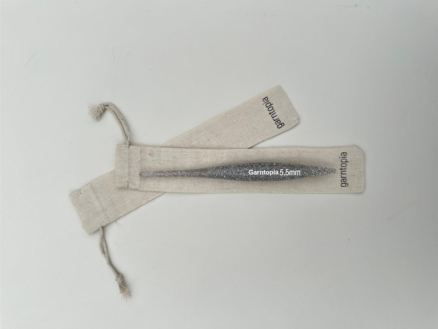 Heklenål Resin Sølv-  5,5 mm - Garntopia - Garntopia