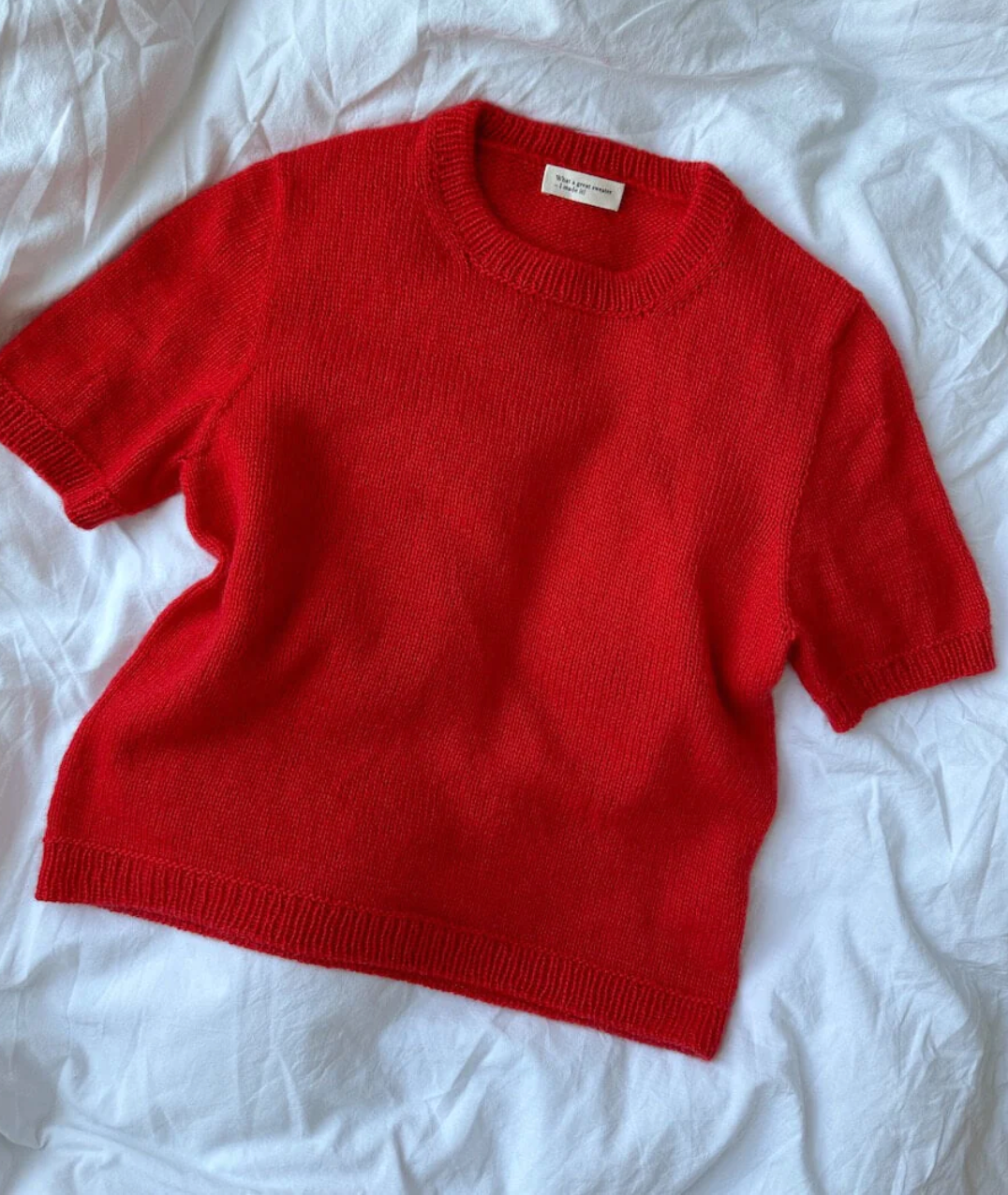 Poppy Tee - Papir - PetiteKnit - Garntopia