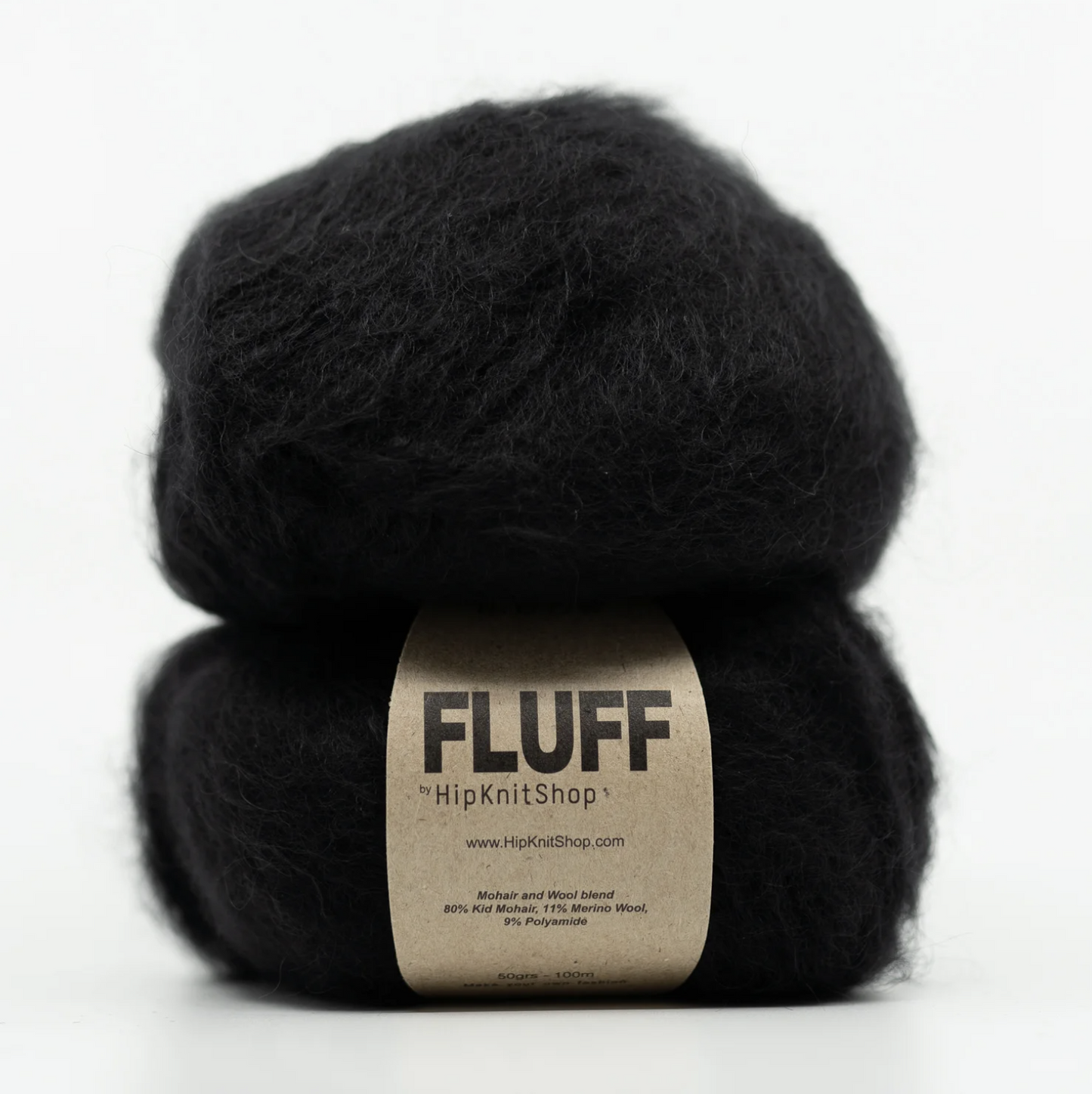 Black is back -	Fluff - HipKnitShop - Garntopia