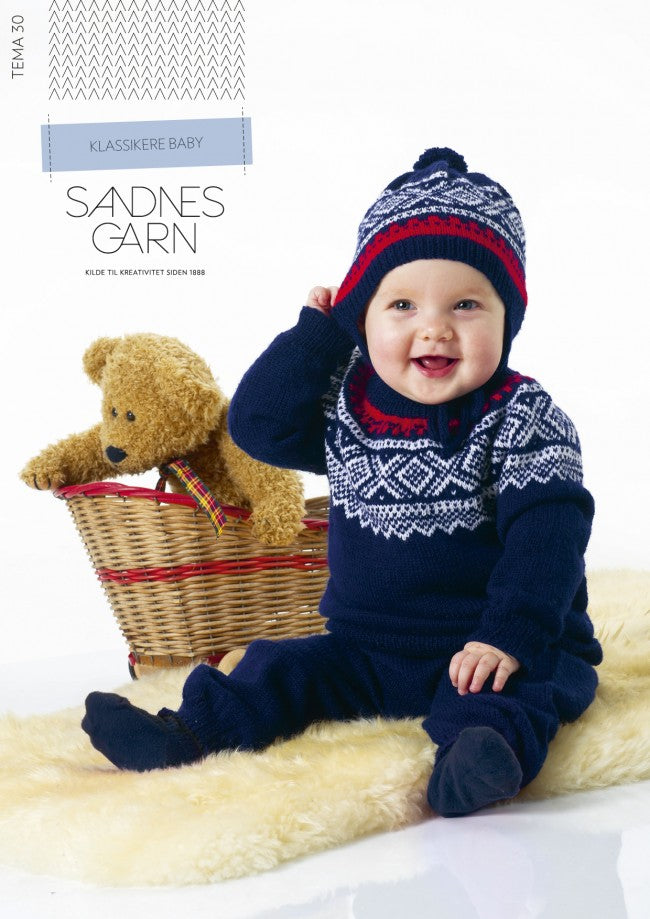 Tema 30 - Klassiker 0-4 år - Sandnes garn - Garntopia