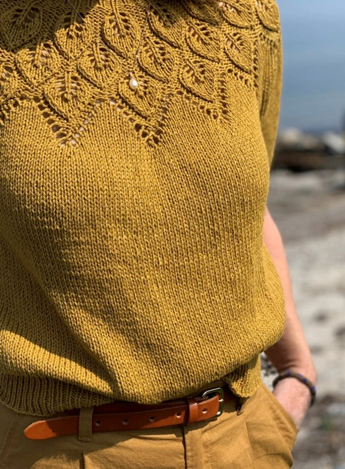 Le Knit - Sommer Ella Tee - Papir - Lene Holme Samsøe - Garntopia