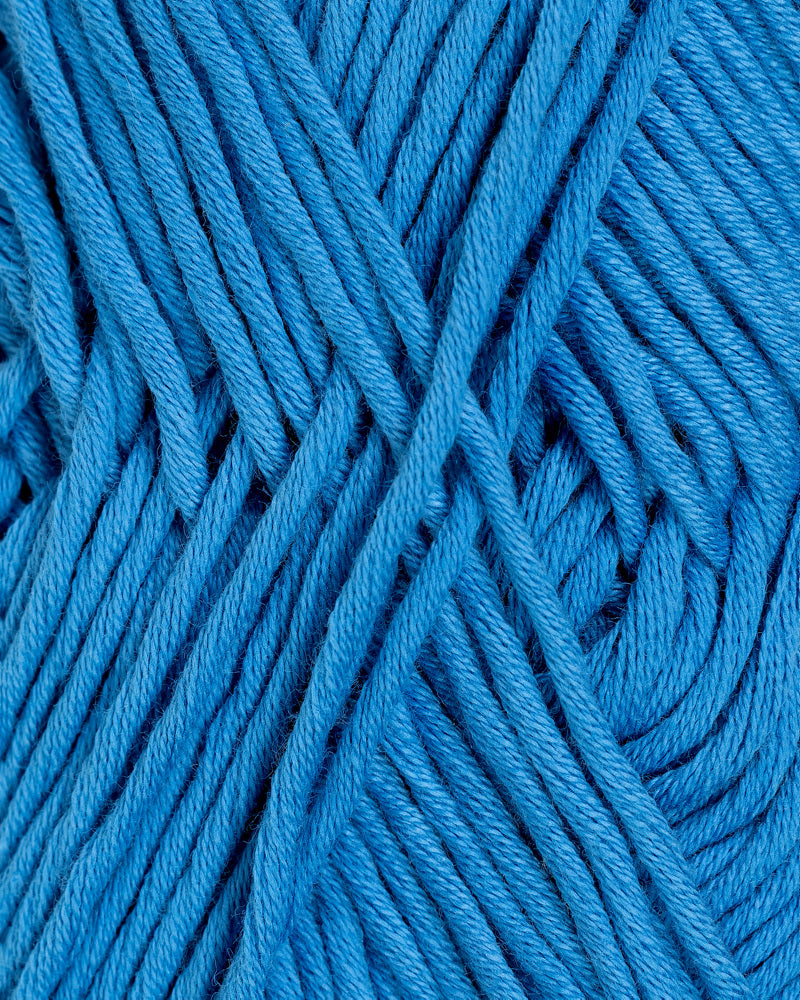 351  Himmelblå - Tjukk Bomull - Rauma Garn - Garntopia