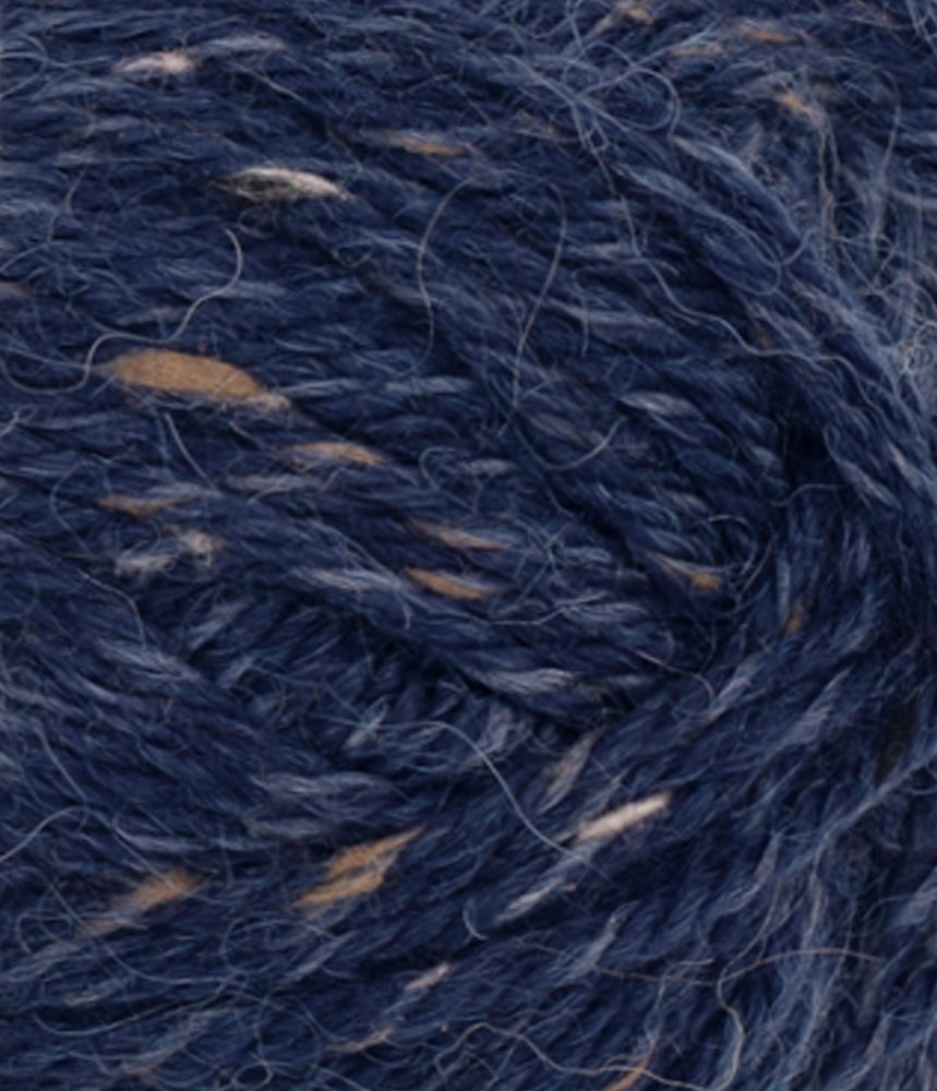 5585 Marineblå Tweed - Alpakka ull - Sandnes garn - Garntopia