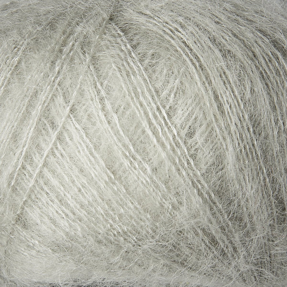Perlegrå -	Soft Silk Mohair - Knitting for Olive - Garntopia