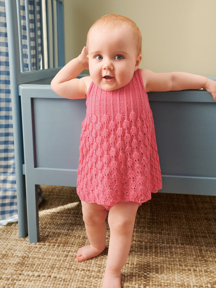 2407 - Sommerbaby - NR. 5 - LILJA SINGLET, LINUS DIAPER PANTS & BONNET - Sandnes garn - Garntopia