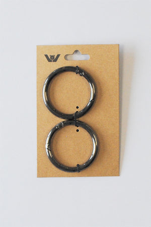 Carabiner for bag - Ring 32 mm Gun