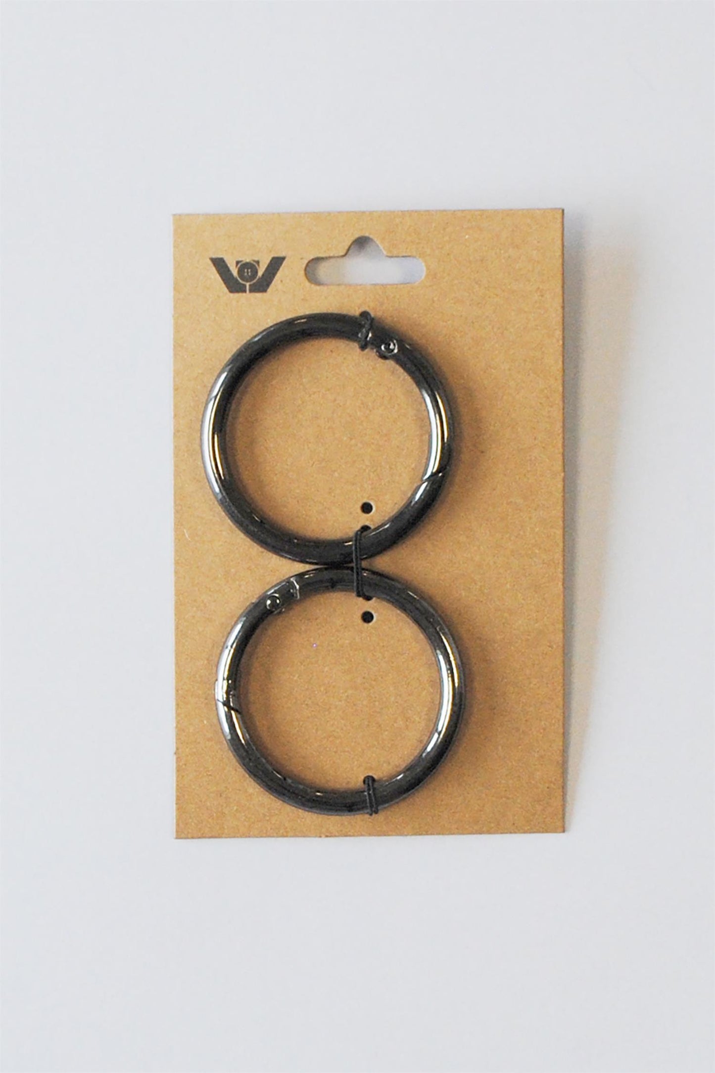 Karabinkrok til veske - Ring 32 mm Gun - Villy Jensen - Garntopia