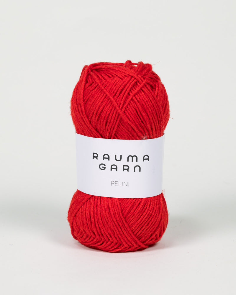 259 Rød -	Pelini - Rauma Garn - Garntopia