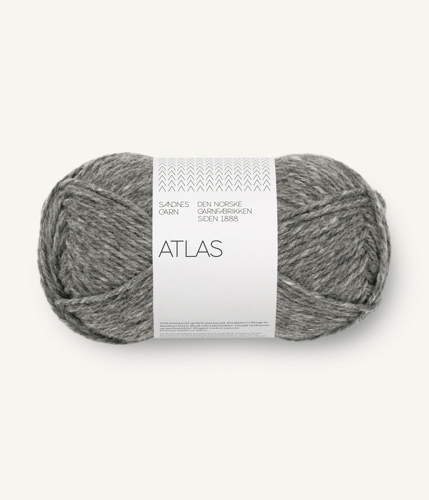 1055 Mørk Gråmelert  - Atlas