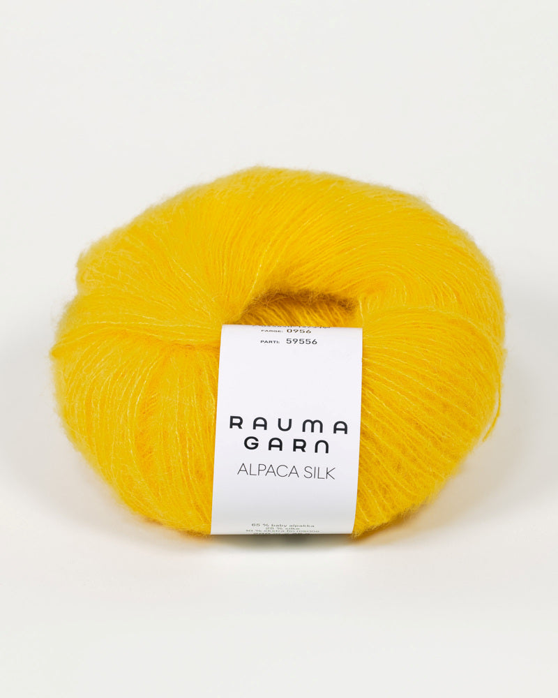 0956 Liljegul -	Alpaca Silk - Rauma Garn - Garntopia