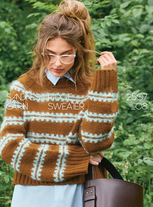 2507 - DIY - NR. 8 RIDGE Sweater - Sandnes garn - Garntopia
