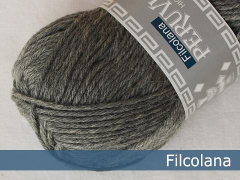955 Medium Grey (melange) -	Peruvian - Filcolana - Garntopia