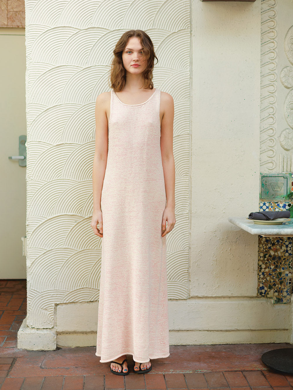 2404 - Sommerstrikk - NR. 2 MINNIE DRESS - Sandnes garn - Garntopia