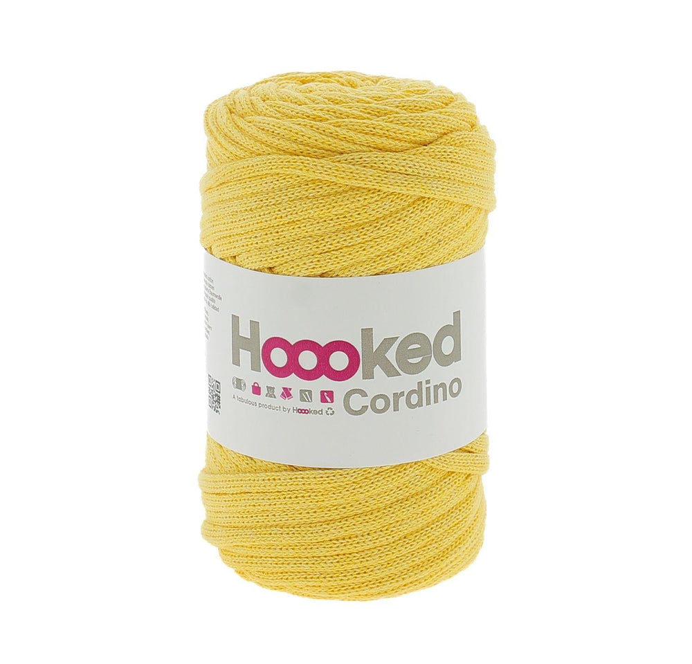Lemon Yellow - Cordino - Hoooked Yarn - Garntopia