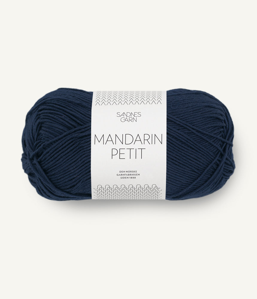 6073 Marine - Mandarin Petit - Sandnes garn - Garntopia