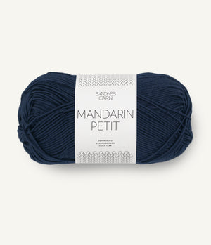 6073 Marine - Mandarin Petit - Sandnes garn - Garntopia