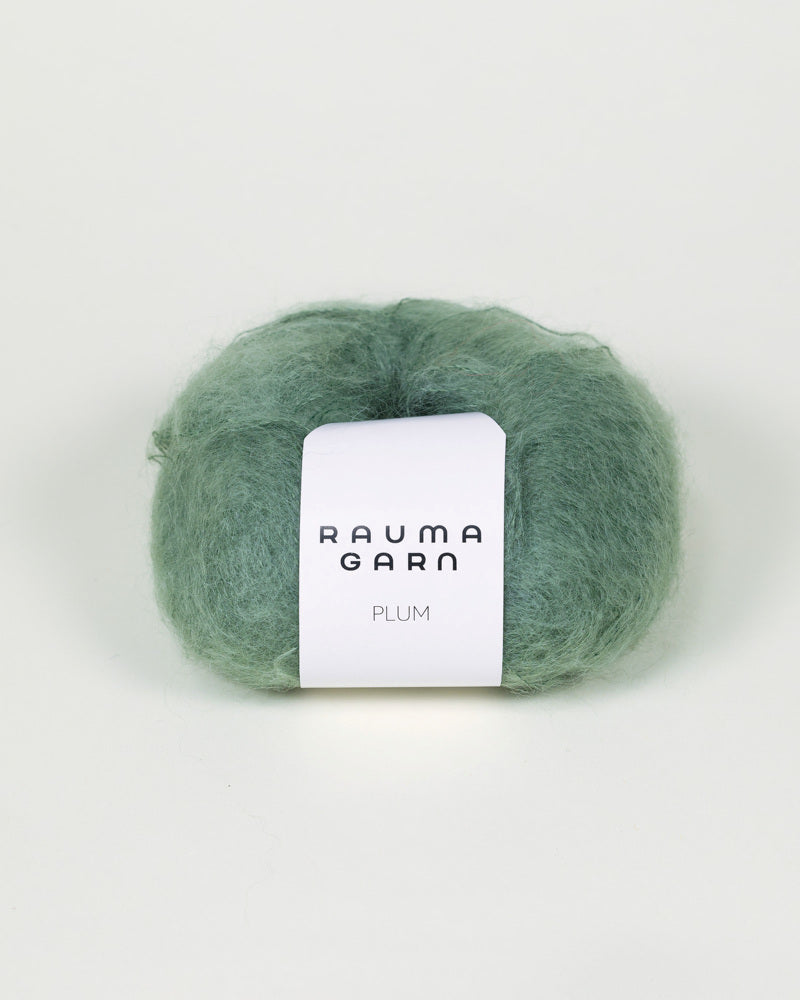 173 Mosegrønn -	Plum - Rauma Garn - Garntopia