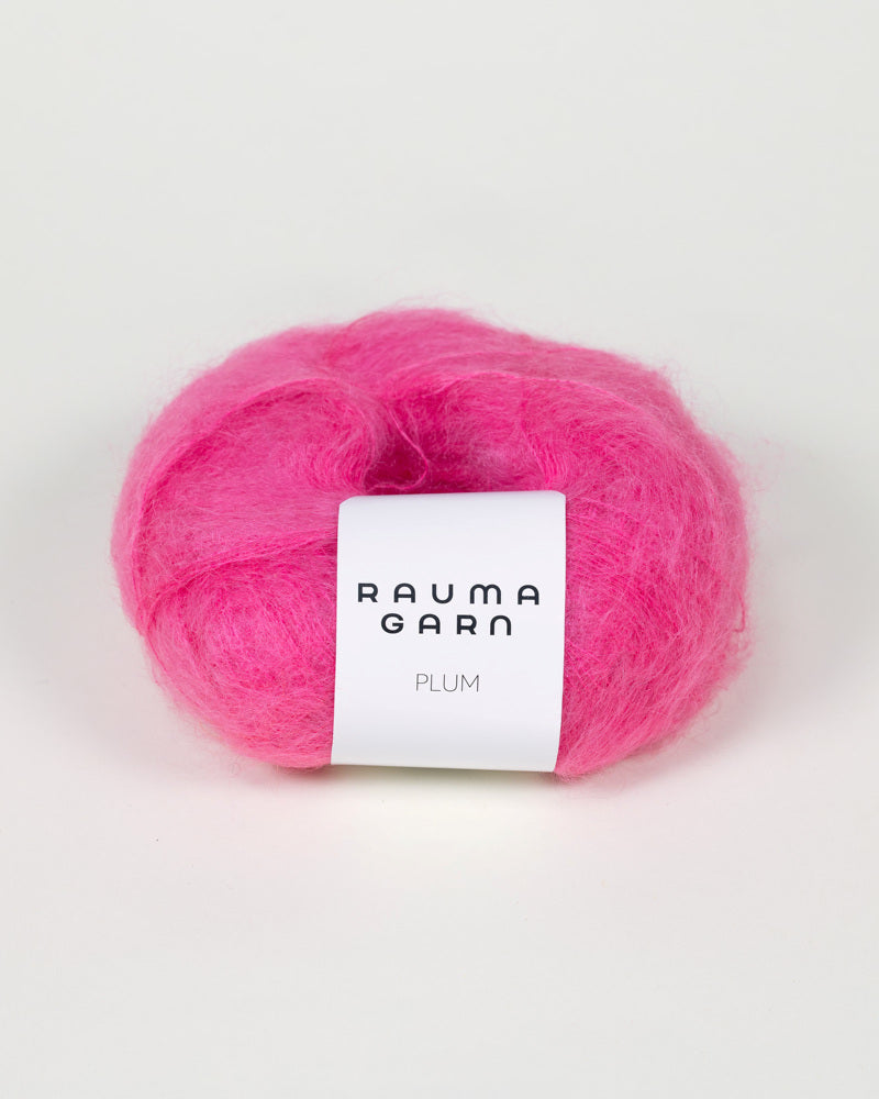 106 Rosa  -	Plum - Rauma Garn - Garntopia