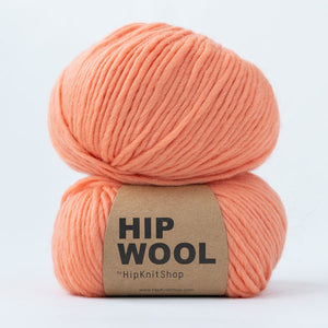 Papaya Passion -	Hip Wool - HipKnitShop - Garntopia