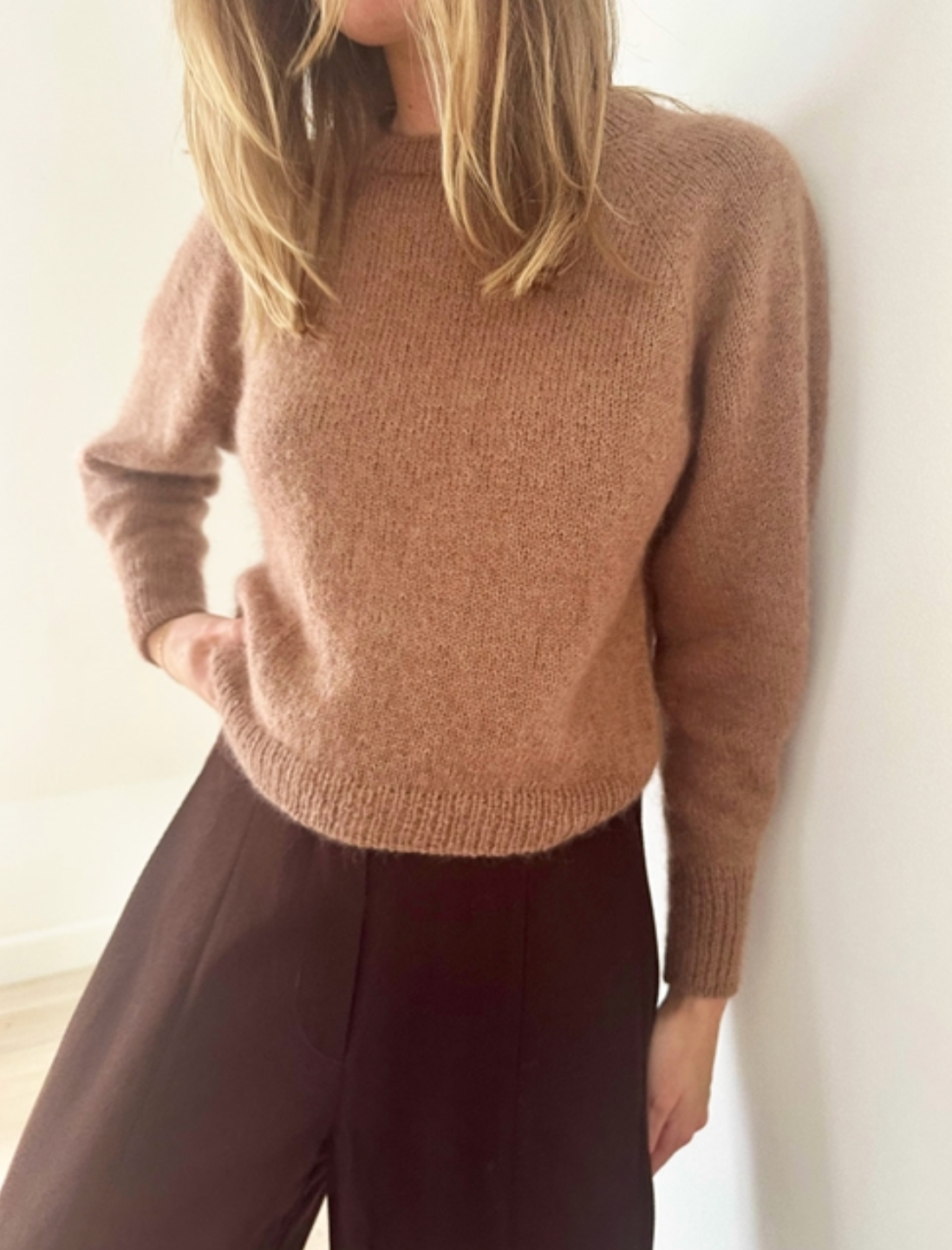 Le Knit - Darcy Blouse - Papir - Lene Holme Samsøe - Garntopia