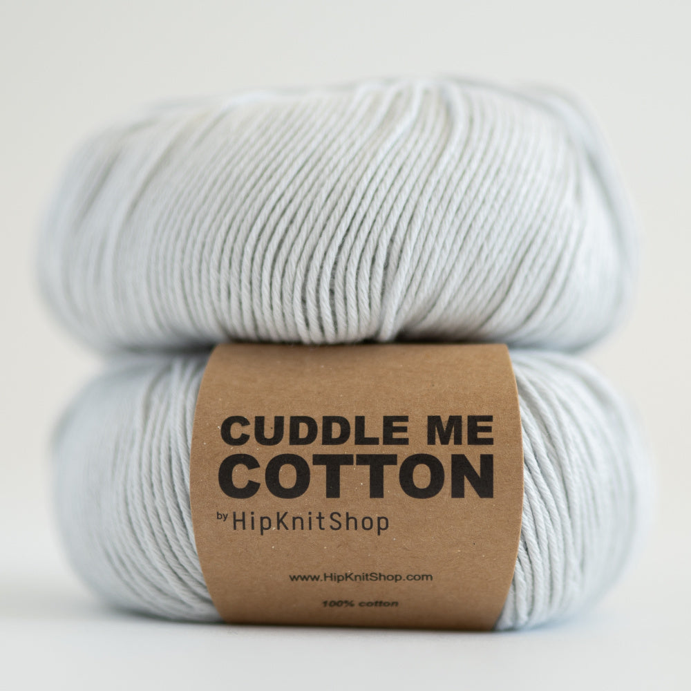 Mist -	Cuddle Me Cotton - HipKnitShop - Garntopia