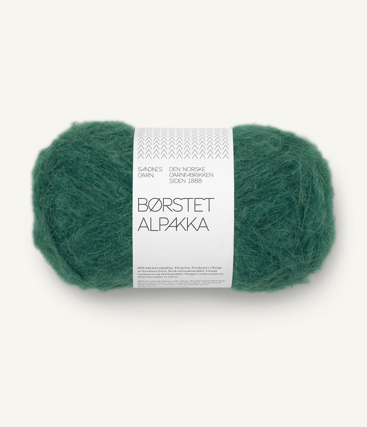 7772 Rainforest -	Børstet alpakka - Sandnes garn - Garntopia