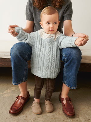 2505 - Sommerbaby - Nr. 5 Caspian Sweater Baby - Sandnes garn - Garntopia