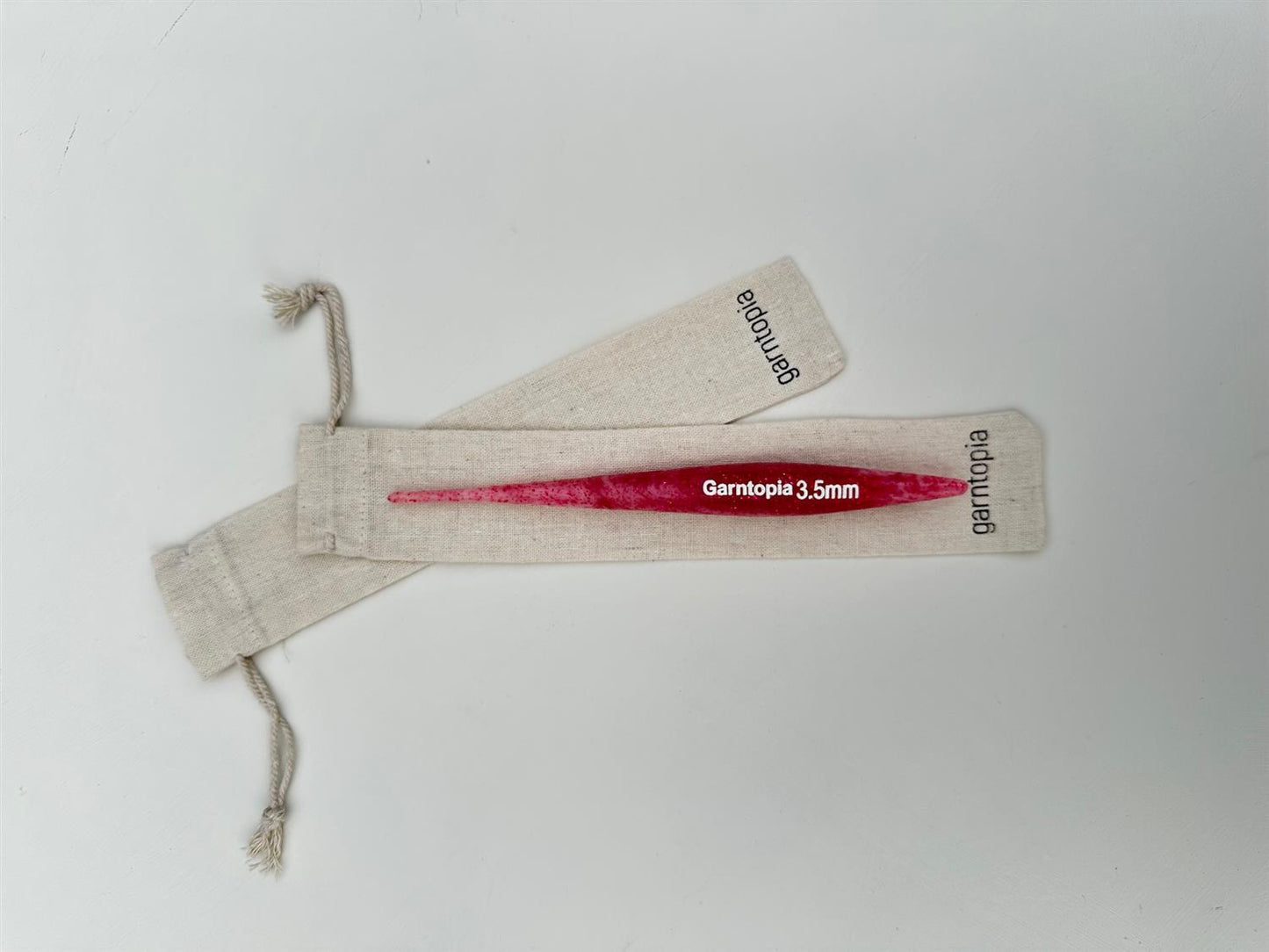 Heklenål Resin Rosa-  3,5 mm - Garntopia - Garntopia