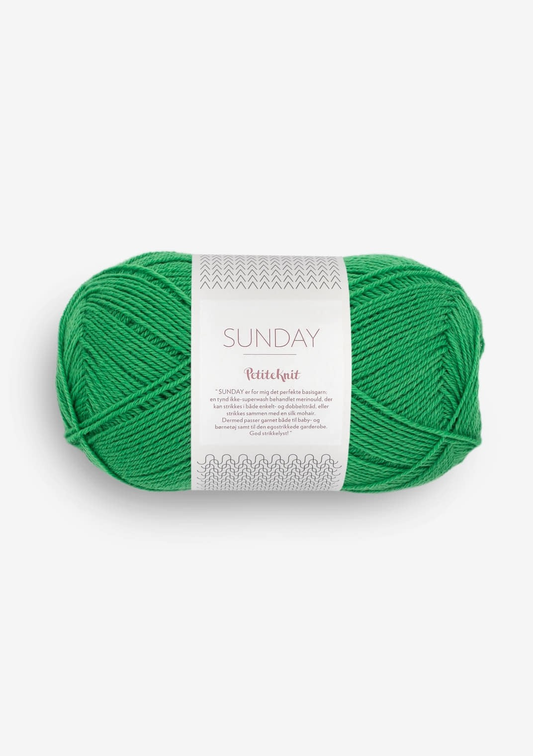 8236 Statement Green -	Sunday PetiteKnit - Sandnes garn - Garntopia