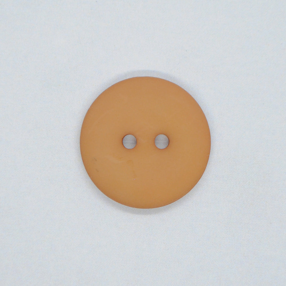 Plastknapp 2 hull - Mandel - 22 mm - Villy Jensen - Garntopia