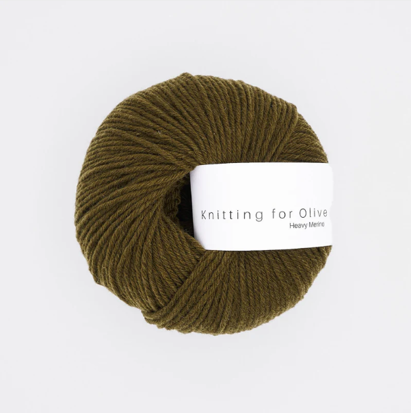 Olivenbrun -	Heavy Merino - Knitting for Olive - Garntopia