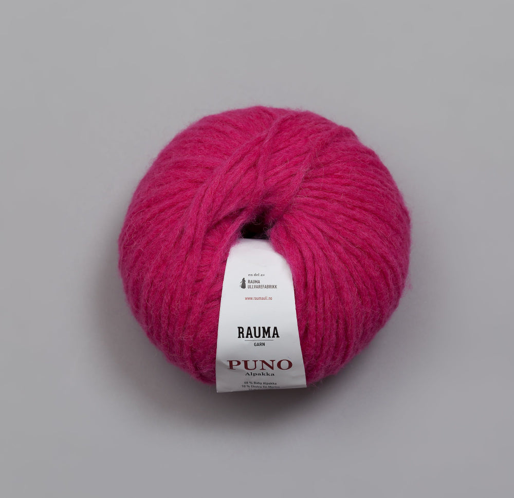 5113 Cerise -	Puno - Rauma Garn - Garntopia