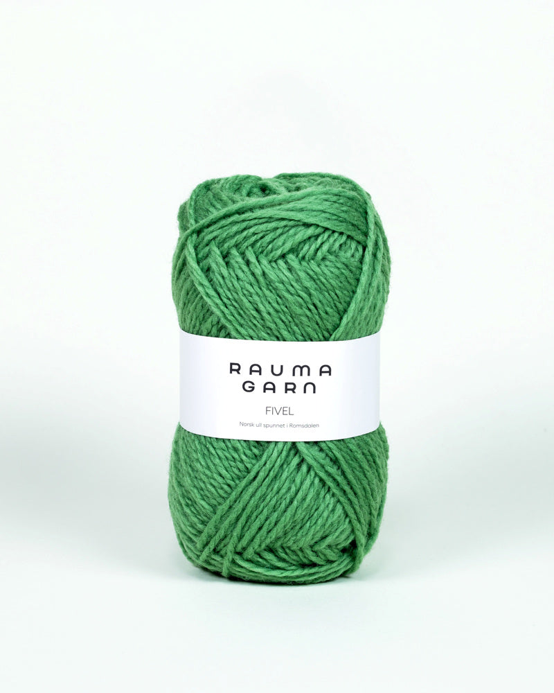 193 Grønn -	Fivel - Rauma Garn - Garntopia