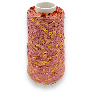 Cheri Gold - Paillettengarn 200gr - Wolle Halle - Garntopia