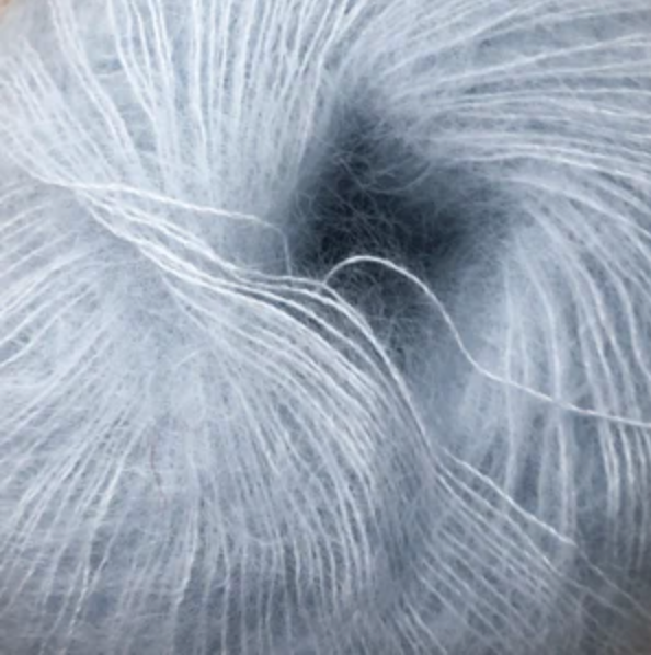 1012 Indigoblå Pastel - Kid Seta - Gepard Garn - Garntopia