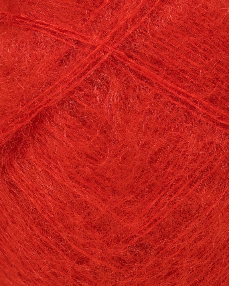 090 Rød -	Plum - Rauma Garn - Garntopia