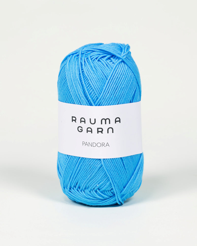 340 Frisk Blå -	Pandora - Rauma Garn - Garntopia