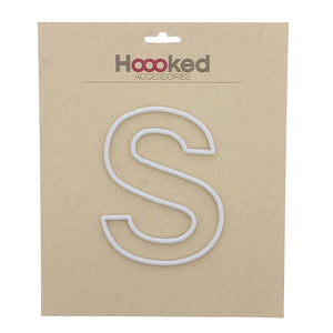 Bokstavramme S - Heklerammer 15 cm - Hoooked Yarn - Garntopia