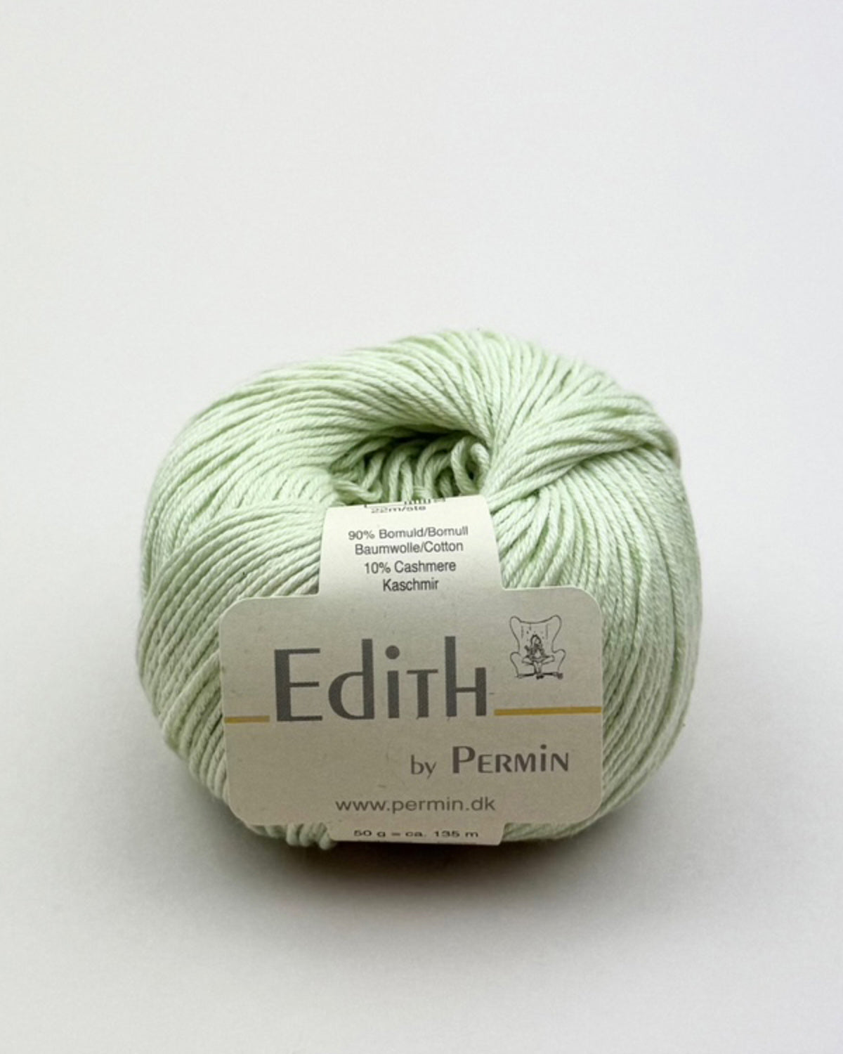 23 Soft Lime - Edith - Permin - Garntopia